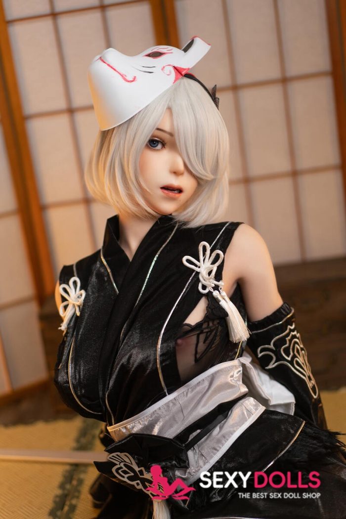171cm (5ft7) G-Cup Silicone Anime Sex Doll with ROS Head Lady No.24-1 - Image 2