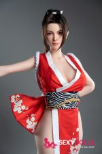 165cm (5ft5) G-Cup Silicone Cosplay Sexdoll with Head Lady No.28-1 - Image 2