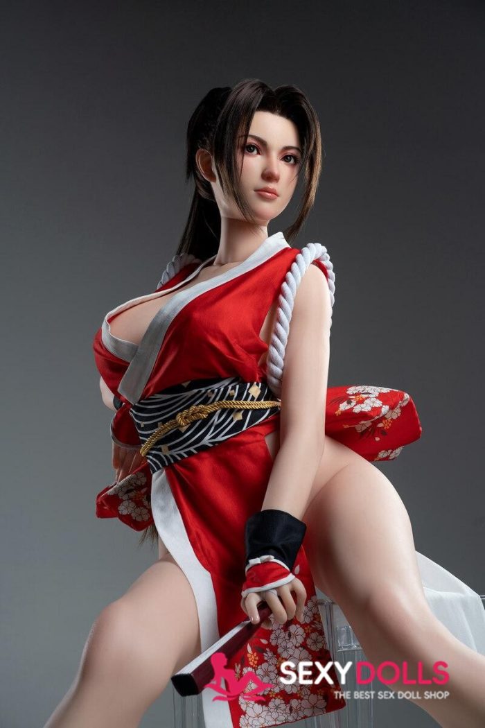 165cm (5ft5) G-Cup Silicone Cosplay Sexdoll with Head Lady No.28-1 - Image 4