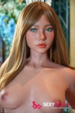 163cm (5ft4) GT06 Real Skin Sex Doll with ROS Head JS#135 for Men - Image 5