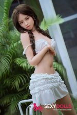 170cm (5ft7) B-Cup Silicone Sexdoll Eve with ROS Head C10 for Men | SexyDolls.shop