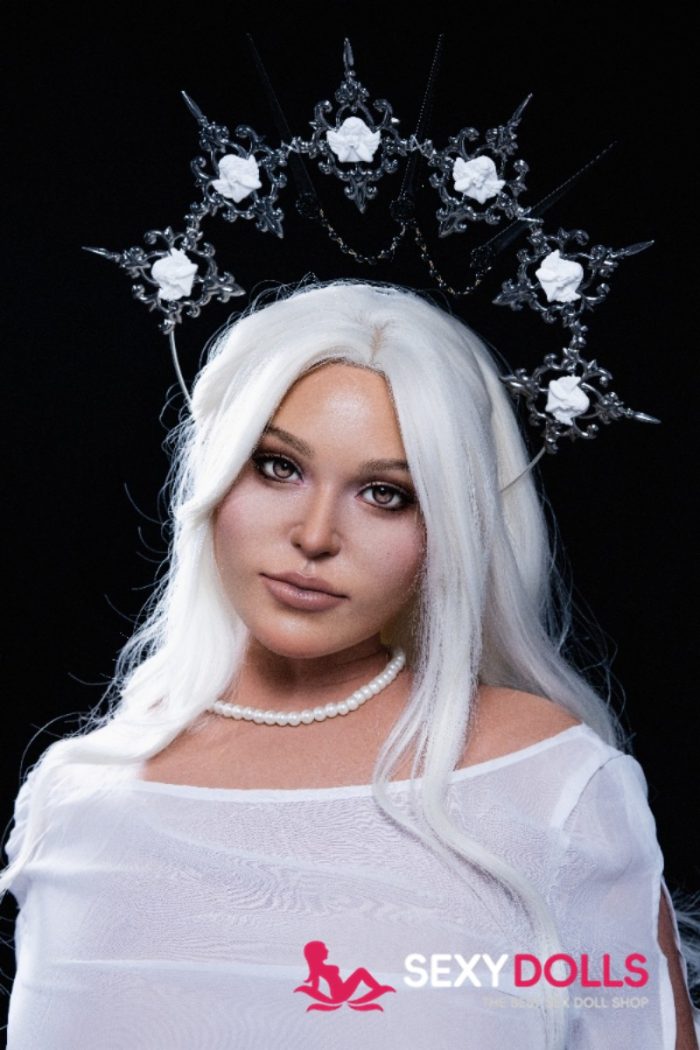 165cm (5ft5) D-Cup Silicone Selena Sex Doll with ROS Head #ID4S for Men - Image 2