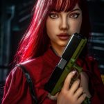 160cm (5ft3) E-cup Redhead Sex Doll Monet for Men | SexyDolls.shop
