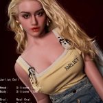 154cm (5ft) D-Cup Silicone Taylor Sex Doll with ROS Head for Men | SexyDolls.shop
