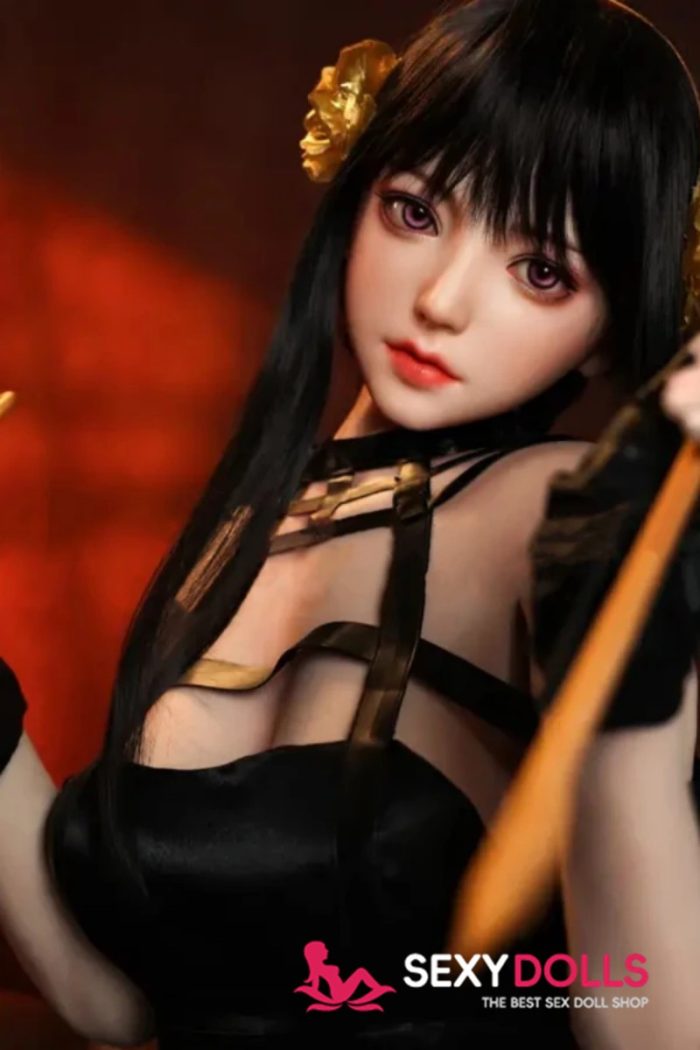 160cm (5ft3) D-Cup Japanese Sexdoll Lynn with Head A43 for Men - Image 4