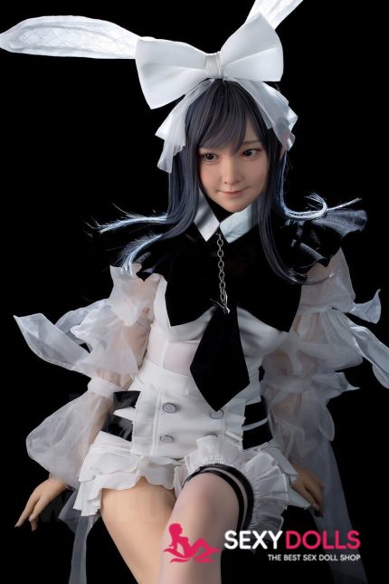 148cm (4ft10) B-Cup Hybrid Asian Sex Doll Rena with Silicone Head #24 | SexyDolls.shop