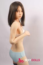 148cm (4ft10) B-Cup Silicone Yuna Sex Doll with Head #7 for Men - Image 8