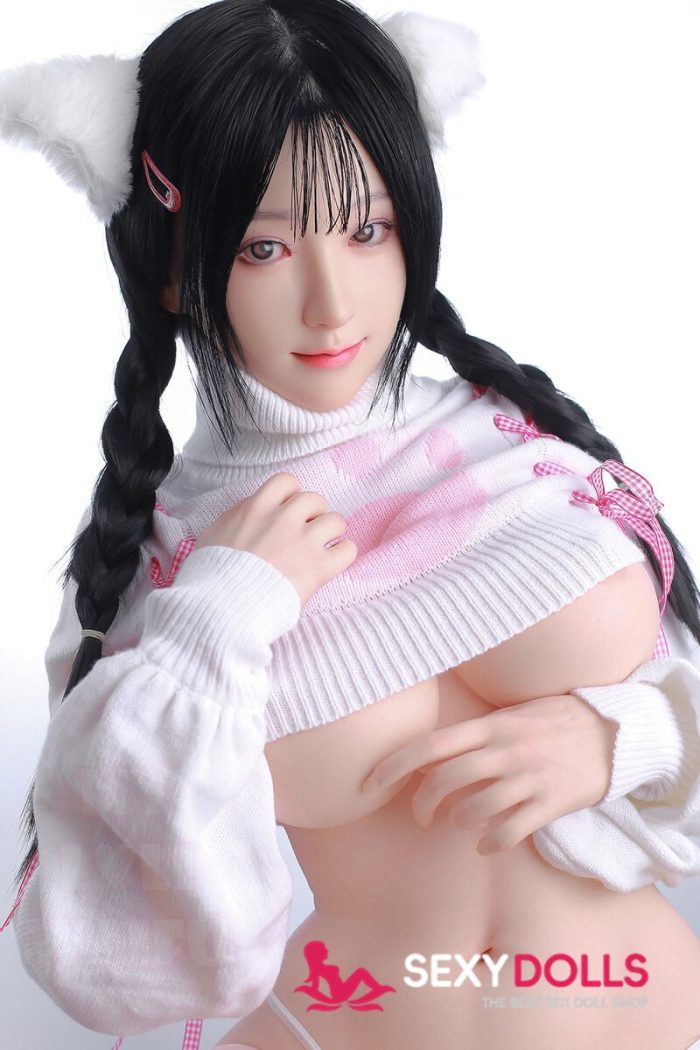 152cm (5ft) E-Cup Silicone Sayuri Sex Doll with Head #84 for Men - Image 2