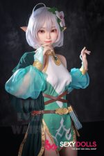 148cm (4ft10) B-cup Silicone Ali Sex Doll with ROS Head #60B for Men - Image 7