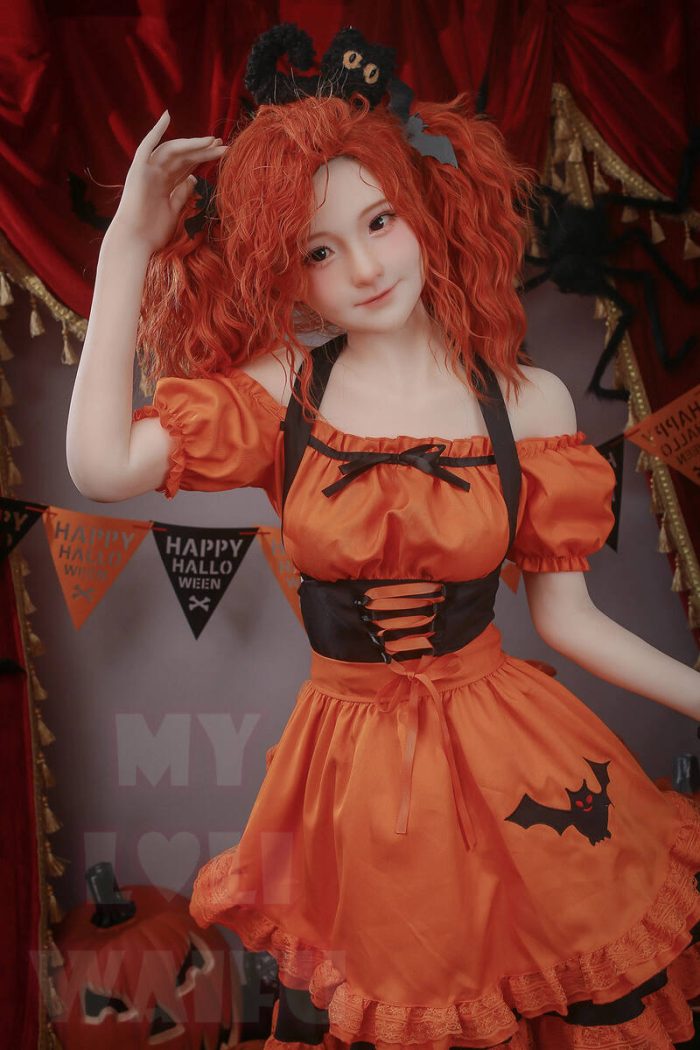 148cm (4ft10) B-Cup Cute Asian Sex Doll Rena with Head #24 for Men - Image 5