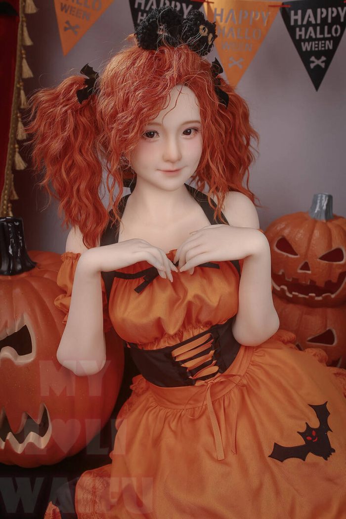 148cm (4ft10) B-Cup Cute Asian Sex Doll Rena with Head #24 for Men - Image 8