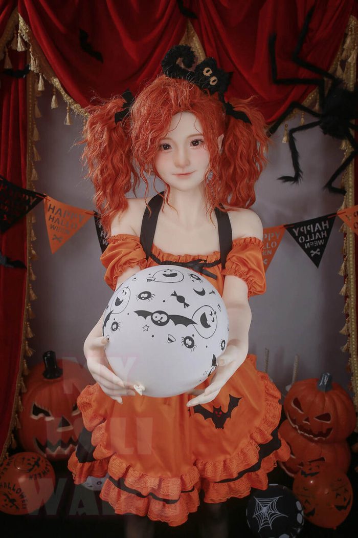 148cm (4ft10) B-Cup Cute Asian Sex Doll Rena with Head #24 for Men - Image 9