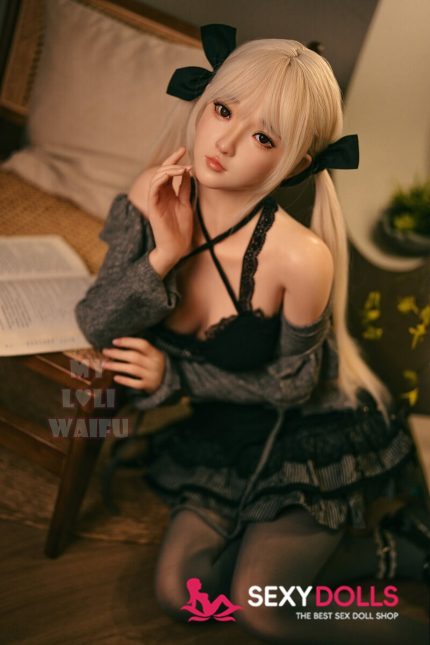 150cm (4ft11) C-Cup Silicone Cute Little Sex Doll Haruki with ROS Head #18 for Men | SexyDolls.shop