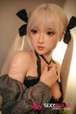 150cm (4ft11) C-Cup Silicone Cute Little Sex Doll Haruki with ROS Head #18 for Men - Image 8