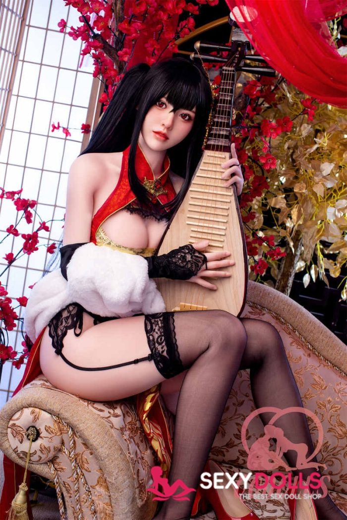 QQDolls 166cm C-cup Asian Sexdoll Cosplay Taihou for Men - Image 4