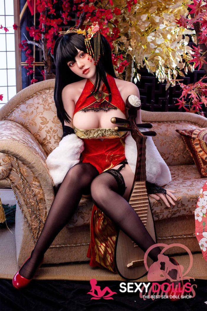 QQDolls 166cm C-cup Asian Sexdoll Cosplay Taihou for Men - Image 7