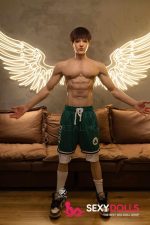 175cm (5ft9) Hybrid/Silicone Realdoll Male Leonardo for Women & Gay - Image 3