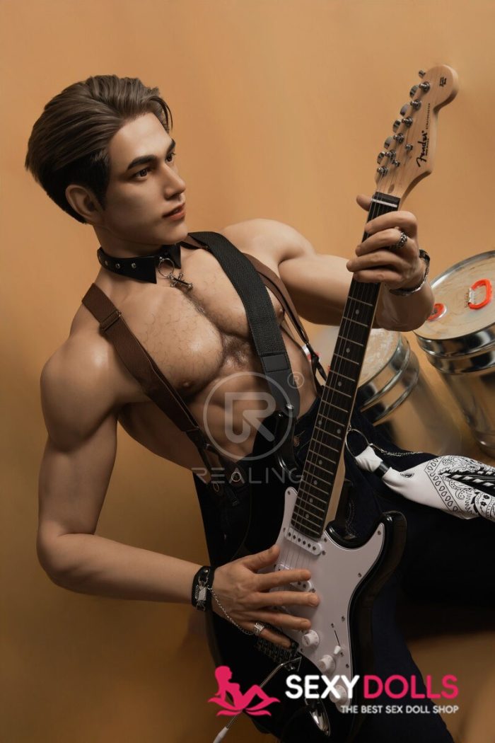 180cm (5ft11) Silicone Male Real Doll Kaiser for Women & Gay, ROS Available - Image 3