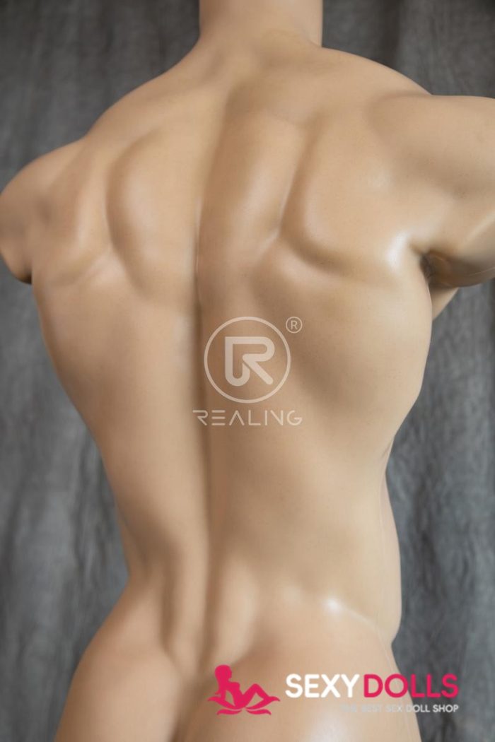 100cm (3ft3) Silicone Torso Male Sex Doll with Head Hogan for Women - Image 9
