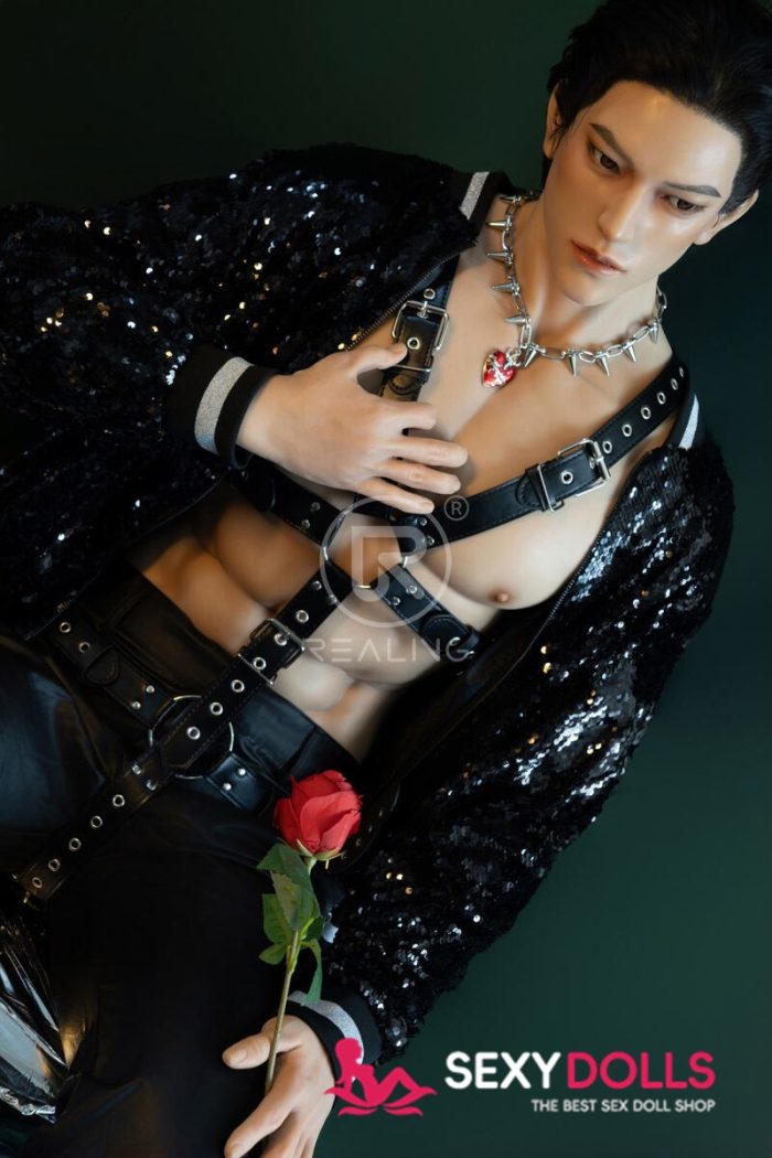 185cm (6ft1) Silicone Male Sexdoll Jensen for Women & Gay - Image 4