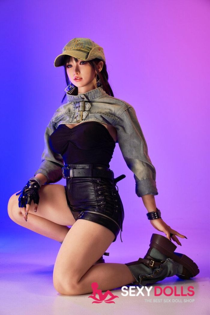 158cm (5ft2) E-Cup Silicone Tomboy Sex Doll CaiYue with Head #41 for Men - Image 5