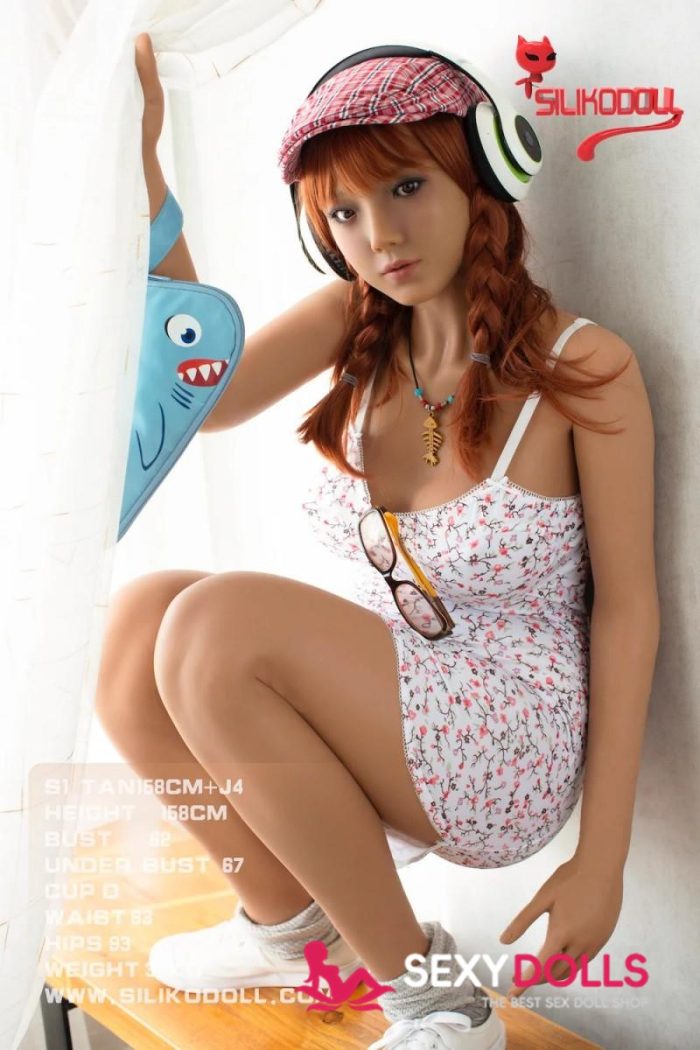 158cm (5ft2) D-cup Realistic Sex Doll Tutku with Head J4 for Sale - Image 3