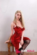 168cm(5ft6) E-cup Big Boobs Real Doll with Blonde Hair, Head #77 - Image 3