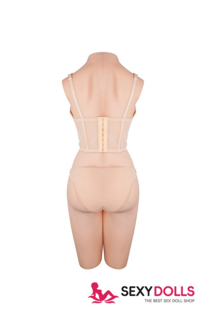 Aurora 2.0: 86cm (33.9”) 55.57lbs Fair Sex Doll Torso with Tantabosom for Men, In Stock - Image 5