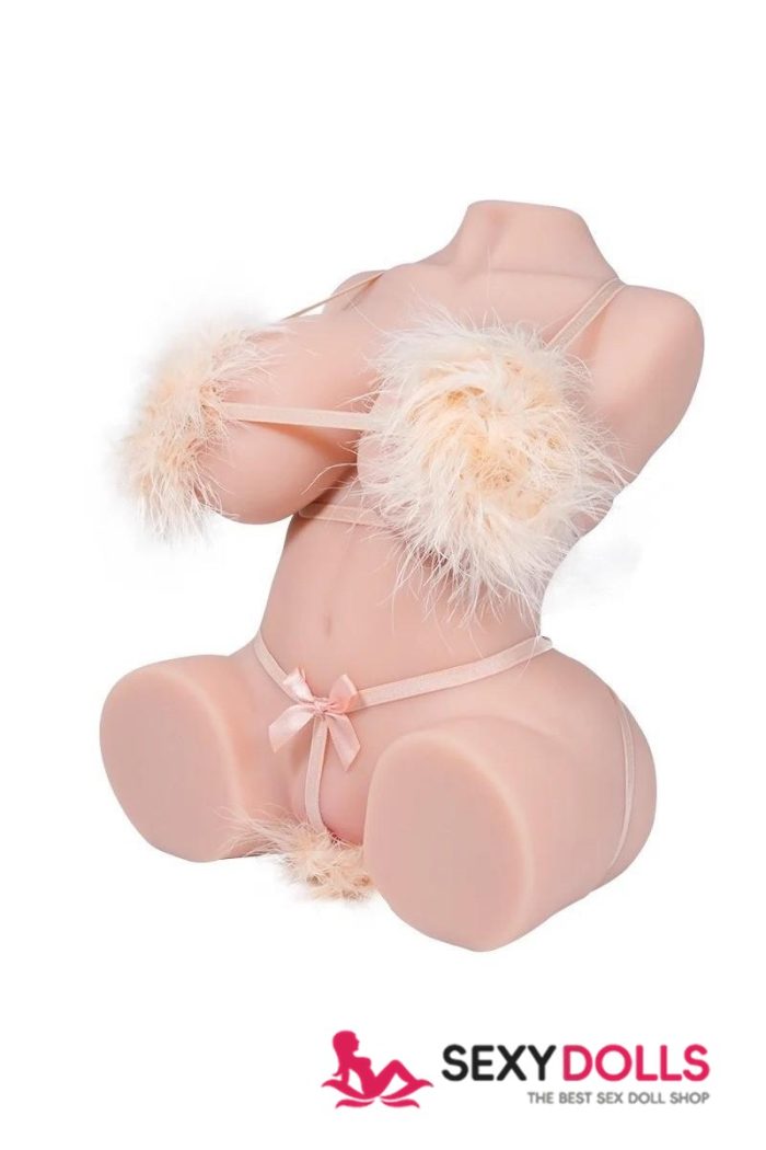 Selena: 32cm (12.6”) 8lbs Affordable Mini Sex Doll Torso for Beginners, Fair, In Stock - Image 4