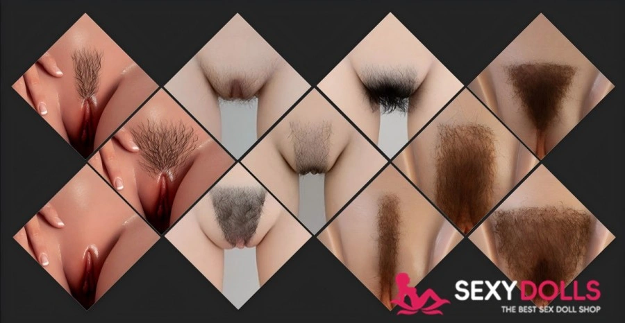 The options of different shapes, even different colors display on SexyDolls.shop