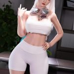 167cm (5ft6) H-Cup Silicone Yoga Sex Doll Yilin with ROS Head for Men | SexyDolls.shop