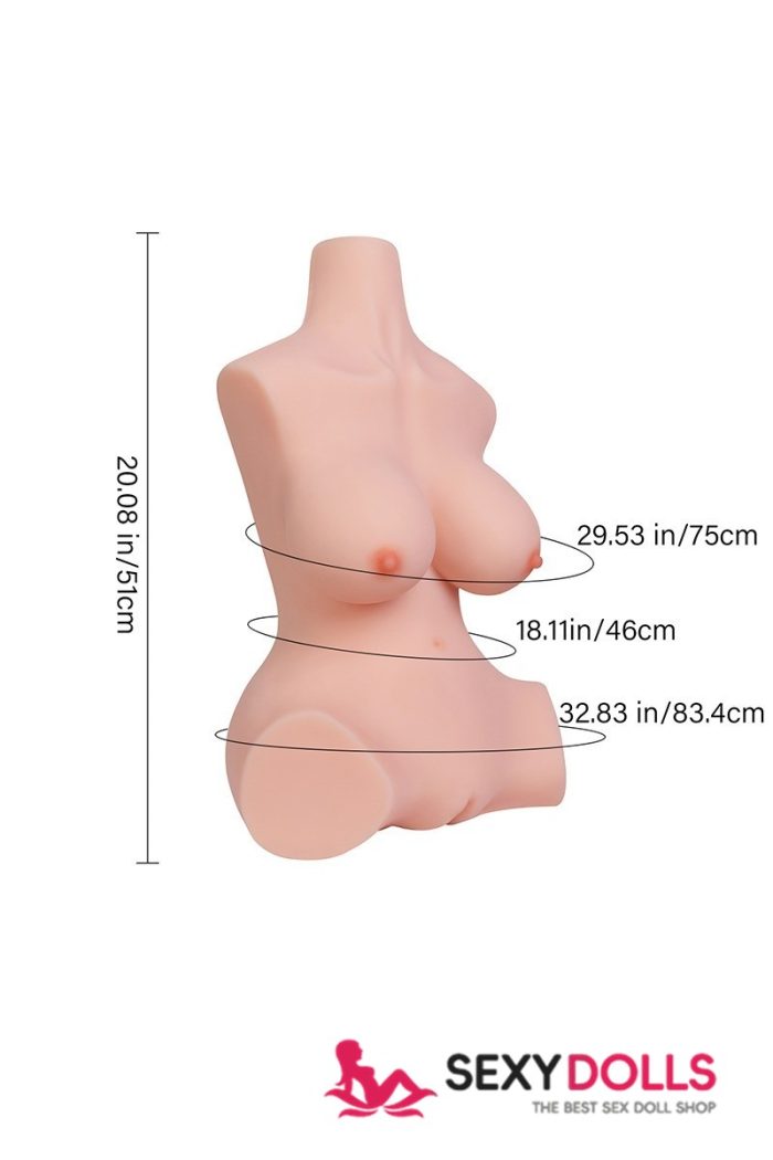 25.4lbs Joyotoy Sex Torso Marina for Men, Fair, US In Stock ONLY - Image 4