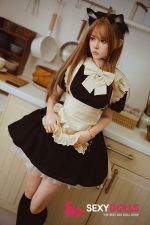 149cm (4ft11) B-Cup Best Silicone Sex Doll Xiaodai with Head #7 for Men - Image 4