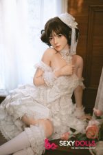 156cm (5ft1) B-Cup Silicone Curvy Sexye Doll Suzu with Head #109 for Men - Image 5