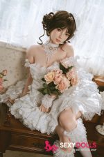 156cm (5ft1) B-Cup Silicone Curvy Sexye Doll Suzu with Head #109 for Men - Image 8