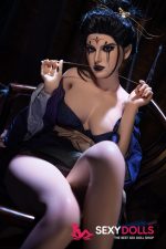 164cm (5ft4) D-Cup Silicone Sex Doll Vampire with Head S5 for Men - Image 6