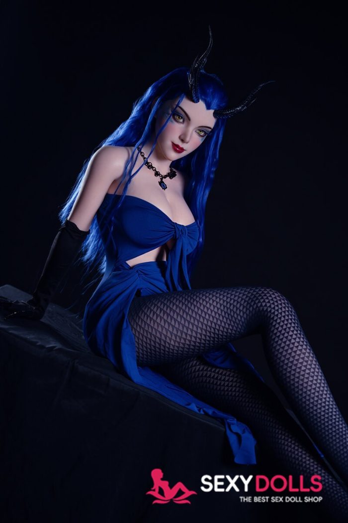 164cm (5ft4) D-Cup Silicone Realdoll Cosplay with Head S36 for Men - Image 6
