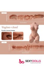 69cm (27.2”) TPE Love Doll Torso Little Elektra for Men, In Stock USA - Image 8