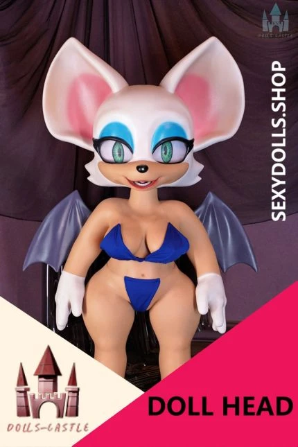 Dolls Castle Silicone Fantasy Sex Doll Head | SexyDolls.shop