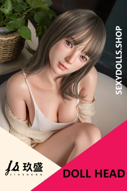 Jiusheng Doll Silicone Sex Doll Head | SexyDolls.shop
