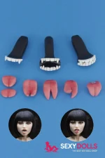 Sex Doll Tongue & Teeth - Vampire Version | SexyDolls.shop