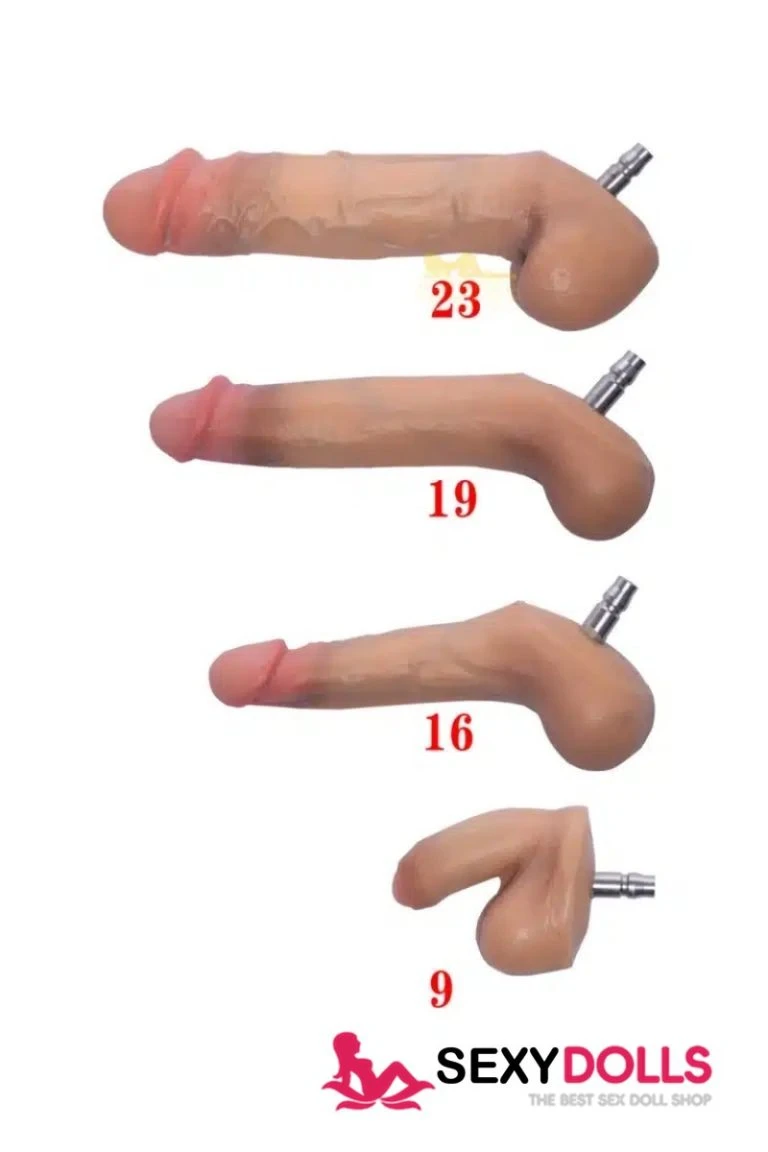 Irontech Silicone Male Sex Doll Dildo 9/16/19/23cm | SexyDolls.shop