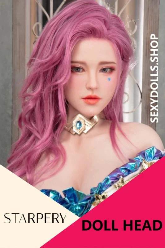 Starpery Doll Silicone Sex Doll Head | SexyDolls.shop