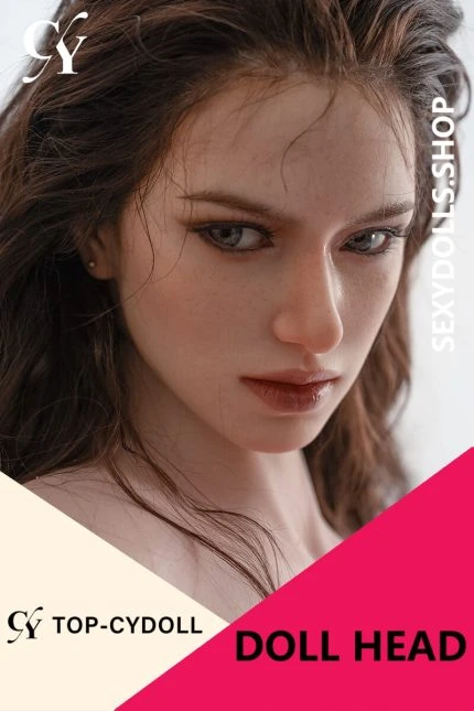 TOP-CYDOLL Silicone Sex Doll Head | SexyDolls.shop