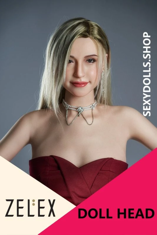 Zelex Inspiration Series Silicone Sex Doll Head | SexyDolls.shop