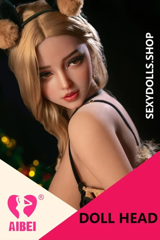 Aibei Doll Silicone Sex Doll Head | SexyDolls.shop