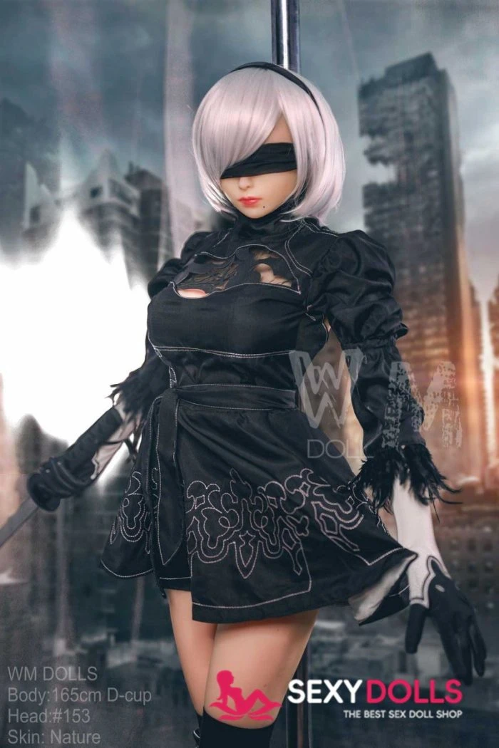 WM Sex Doll Kelsey Black Dress - Image 2