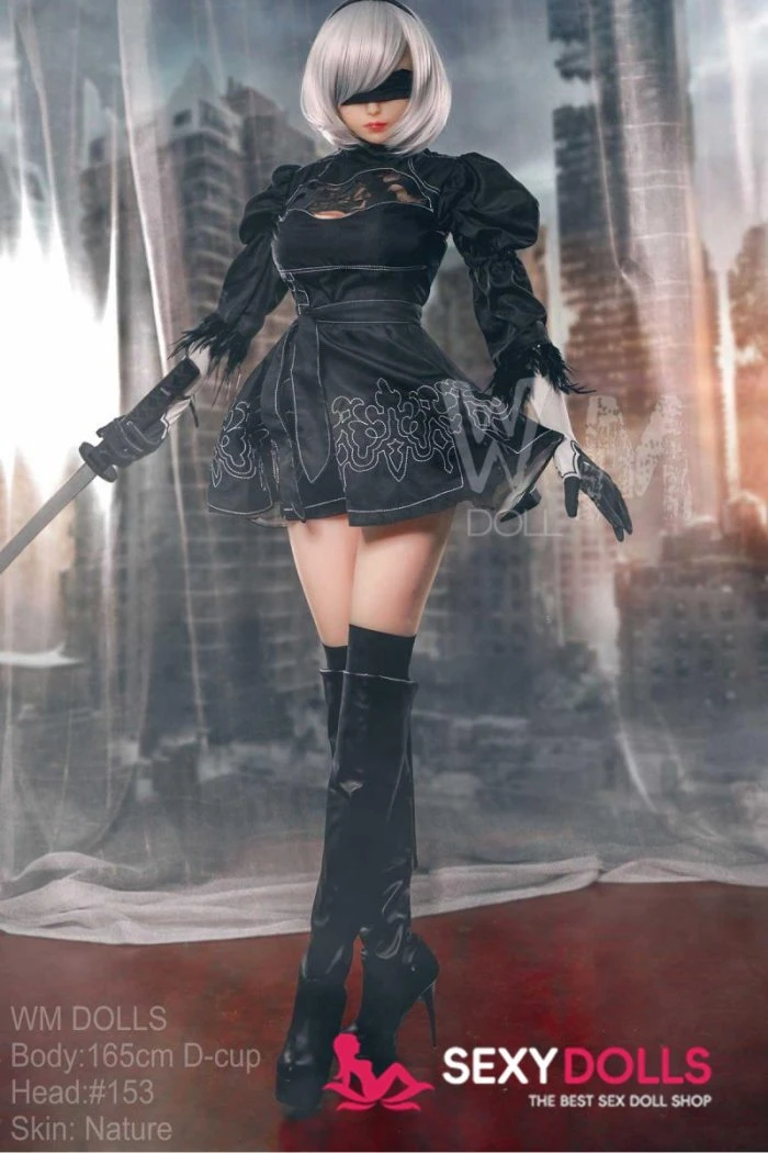 WM Sex Doll Kelsey Black Dress - Image 3