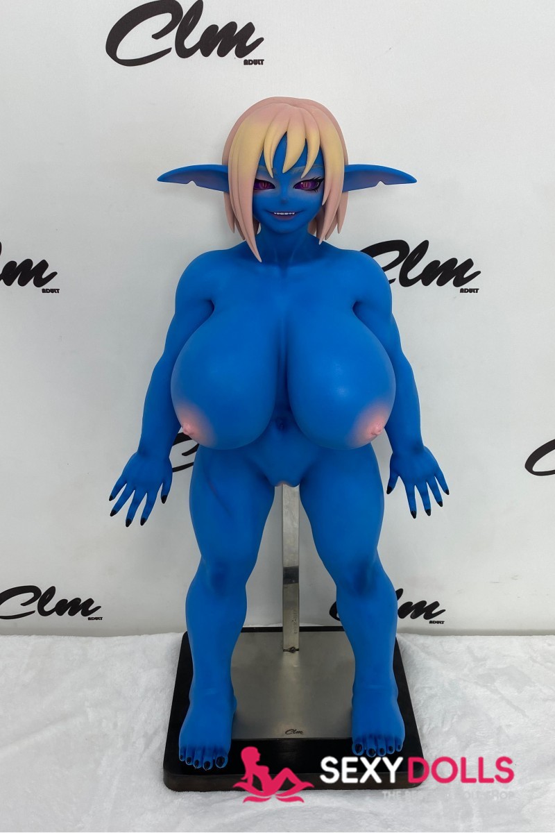 70cm (2ft4) Fantasy Silicone Love Dolls Zarga for Men, Blue | SexyDolls.shop 70cm (2ft4) Fantasy Silicone Love Dolls Zarga for Men, Blue | SexyDolls.shop