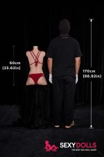 60cm (2ft) AA-Cup Ultra Lightweight Silikone Sex Torso 661# for Men, CLM ULW Series - Image 8